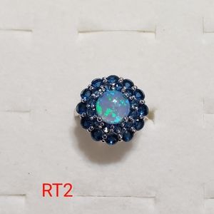 Fire Opal Rings - Size 6